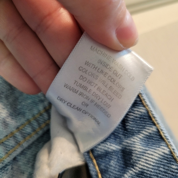 Buckle Flying Monkey Distressed Wide Leg Baggy Denim Jeans - Picture 9 of 13